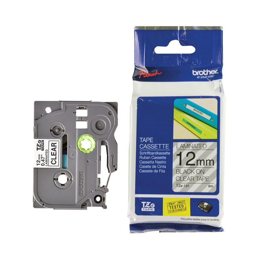 Giấy in nhãn Brother tiêu chuẩn TZe-131 12mm 1